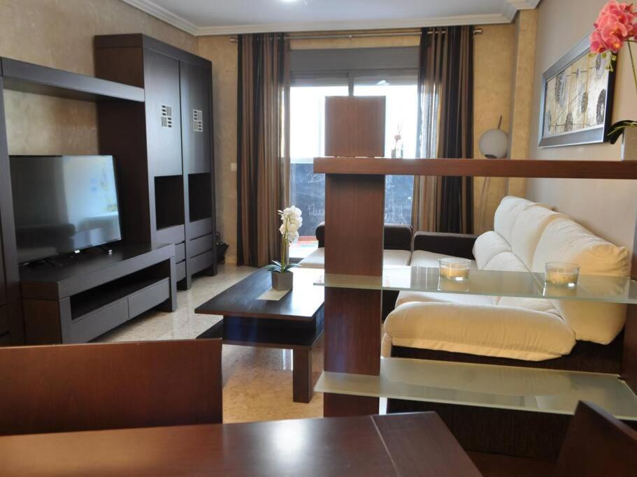 Acogedor Apartamento En Burriana Centro Luaran gambar